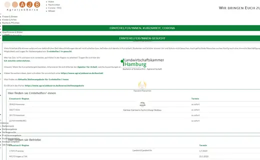 Vorschau Agrarjobb&ouml;rse