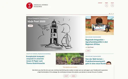 Vorschau Andreas Hermes Akademie (AHA)