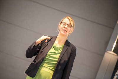 Prof. Dr. Nicole Kemper von der TiHo Hannover referierte zu Trends und Auswirkungen von KI und Digitalisierung in der Landwirtschaft