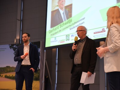 Er&ouml;ffnung mit Sven Foppe und Gerhard Schwetje
