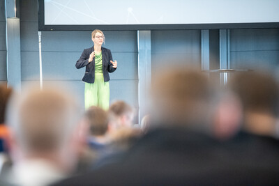 Prof. Dr. Nicole Kemper von der TiHo Hannover referierte zu Trends und Auswirkungen von KI und Digitalisierung in der Landwirtschaft