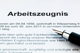 Arbeitszeugnis
