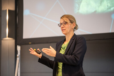 Prof. Dr. Nicole Kemper von der TiHo Hannover referierte zu Trends und Auswirkungen von KI und Digitalisierung in der Landwirtschaft