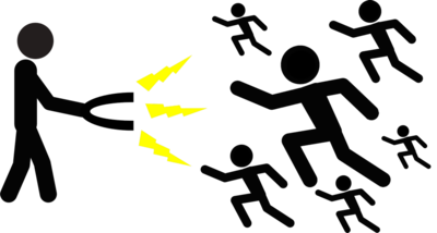Employer Branding - © Anke Fröhlich Eine Strichfigur hält einen Magneten, der kleine Strichfiguren anzieht.