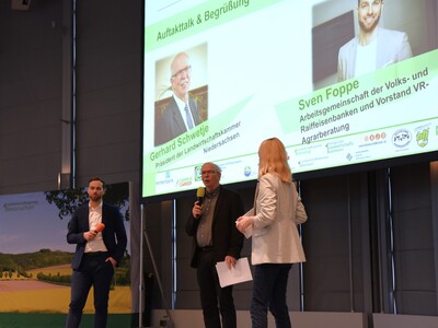 Er&ouml;ffnung mit Sven Foppe und Gerhard Schwetje