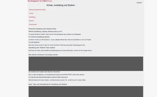 Vorschau berufswahl.de