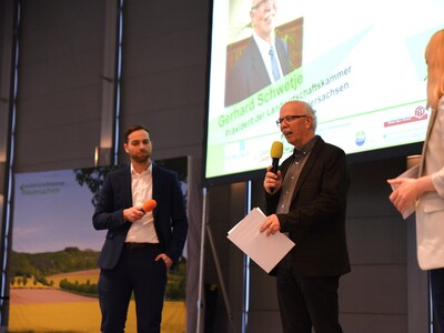 Er&ouml;ffnung mit Sven Foppe und Gerhard Schwetje
