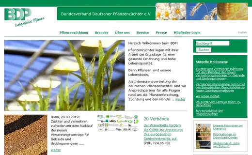 Vorschau BDP - Bundesverband Deutscher Pflanzenz&uuml;chter e.V.