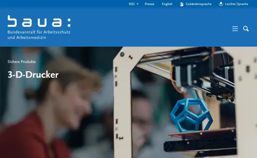 Vorschau Bundesanstalt f&uuml;r Arbeitsschutz und Arbeitsmedizin
