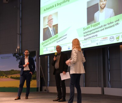 Er&ouml;ffnung mit Sven Foppe und Gerhard Schwetje