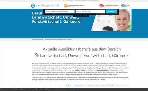 Vorschau Ausbildungsstellen.de